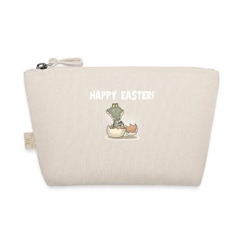 Happy Easter Dumbbell Day - Alligator Prank - Organic Pouch - nature - Front