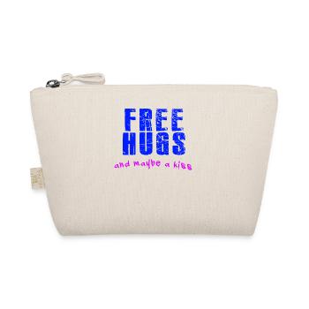Free hugs - Bio-Täschchen - Natur - Vorne