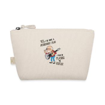 Funny pension & retraite dit comme un cadeau - Trousse biologique - nature - Devant