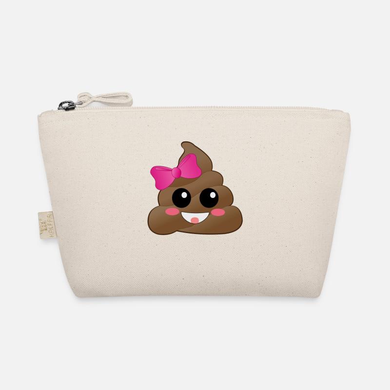 Poo lustig Geschenk Bio-Täschchen
