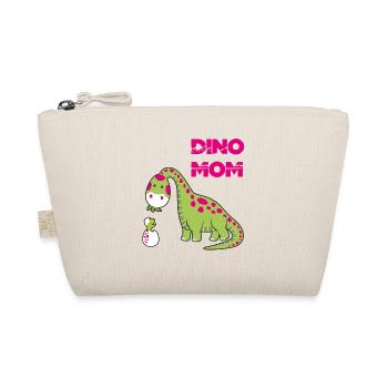 Dino Mother's Day T-Shirt Mother's Day Tee - Organic Pouch - nature - Front