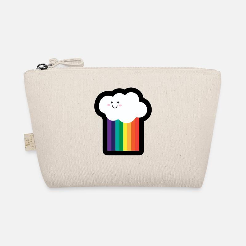 Cloud Rainbow Funny Gift Good Mood Organic Pouch