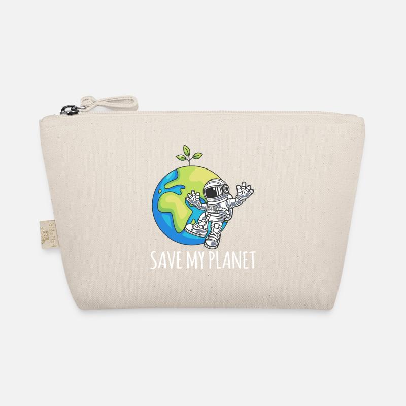 Astronaut Space Day Earth Gift Environment Organic Pouch