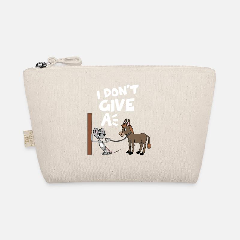 Souris de cheval d'âne je ne donne pas un amusement drôle drôle ne Trousse biologique