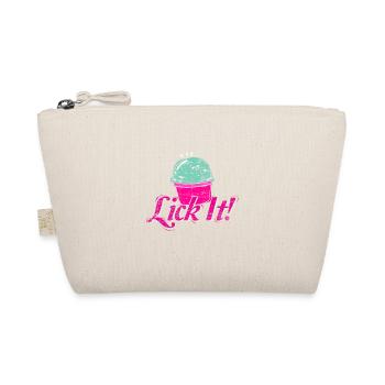 Glace, lécher, doux, crème glacée, cadeau, idée, été, ressort - Trousse biologique - nature - Devant
