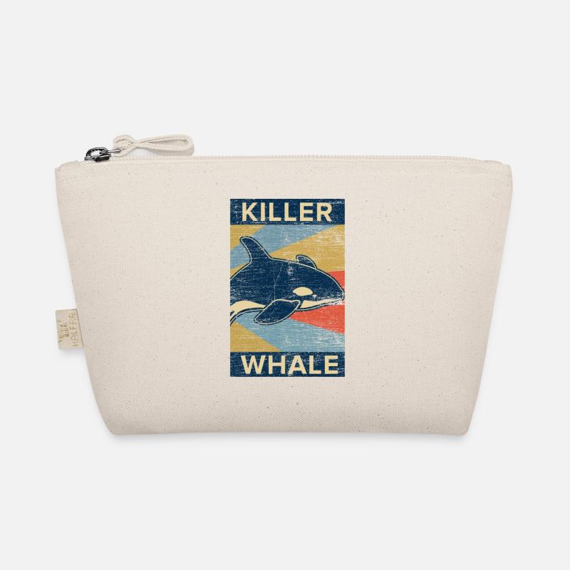 Killerwal Orca Fisch Schwertwal Delphin Tier Bio-Täschchen