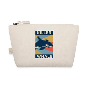 Killer Wal Orca Fisch Geschenk Meer Ozean Tier - Bio-Täschchen - Natur - Vorne