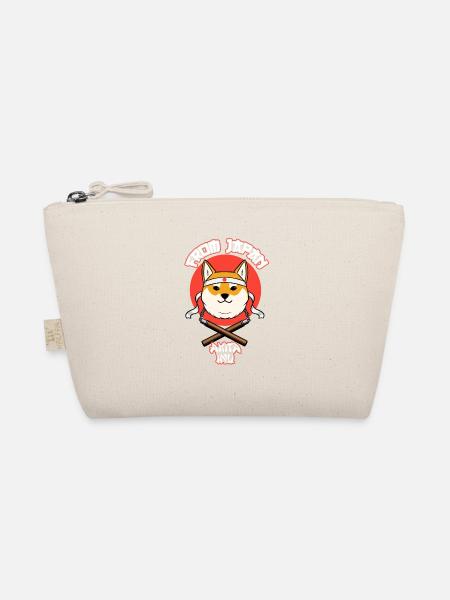Akita Inu Japan - Organic Pouch - nature
