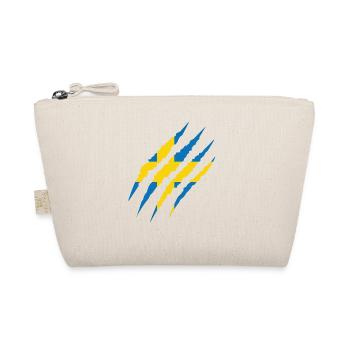 Sweden - Football Flag Fan World Cup - Organic Pouch - nature - Front