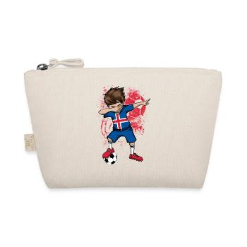 Iceland football national team World Cup - Organic Pouch - nature - Front