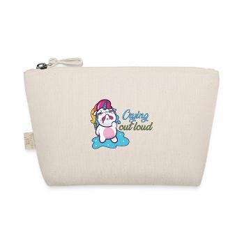 Crying out load - Unicorn crying - unicorn crying - Organic Pouch - nature - Front