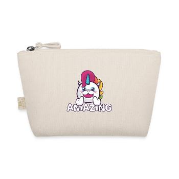 Amazing Unicorn - Great Unicorn - Organic Pouch - nature - Front