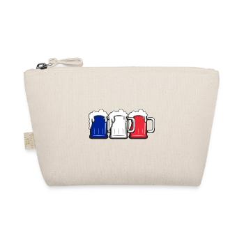 France - World Cup - Gift - Beer - Organic Pouch - nature - Front