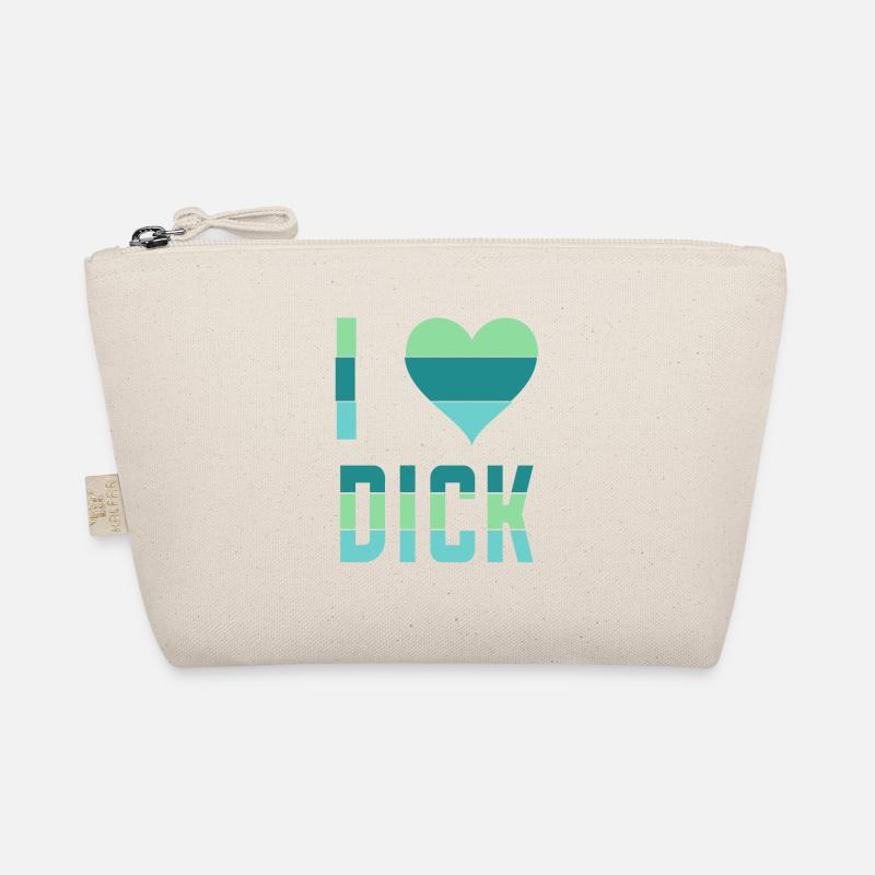 Ich liebe (Herz-) Dick Bio-Täschchen