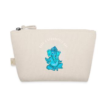 buddha ganesha yoga namaste elefant meditation om - Bio-Täschchen - Natur - Vorne