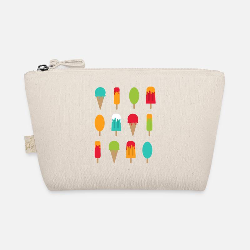 Eis, Eis und nochmehr Eis | Sommer Shirt Bio-Täschchen