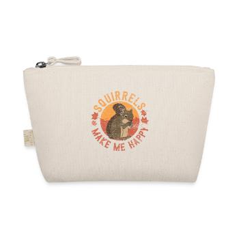 Écureuil noix forêt arbre animal cadeau vintage - Trousse biologique - nature - Devant