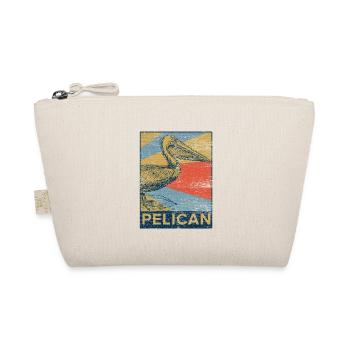 Pelikan Vogel Meer Tier Strand Geist Geschenk Idee - Bio-Täschchen - Natur - Vorne