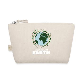 Peace on Earth, Peace, Freedom, Gift Idea - Organic Pouch - nature - Front