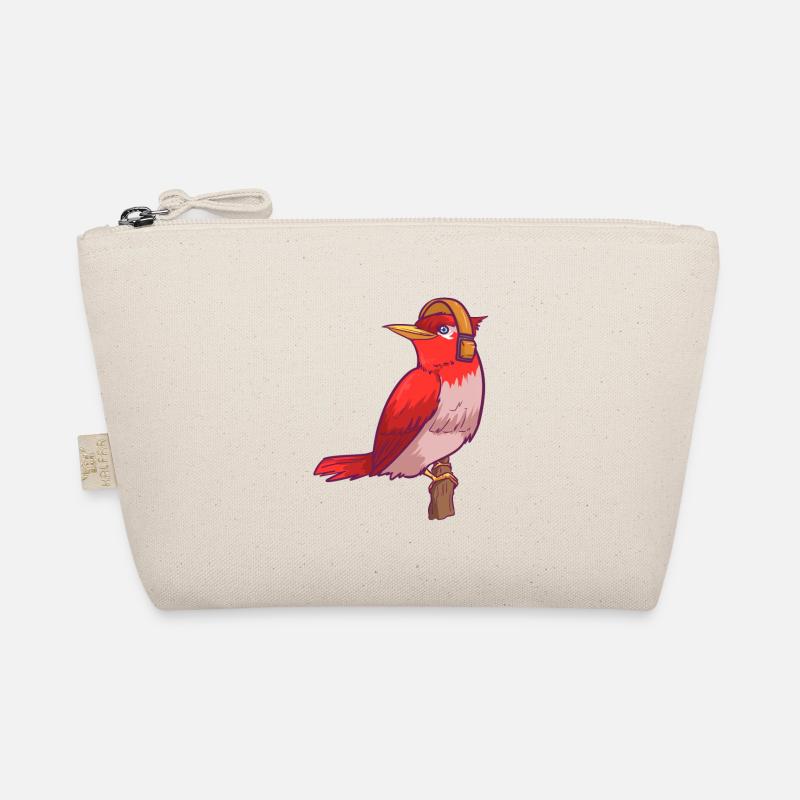 Musique - vie - oiseau avec un casque Trousse biologique