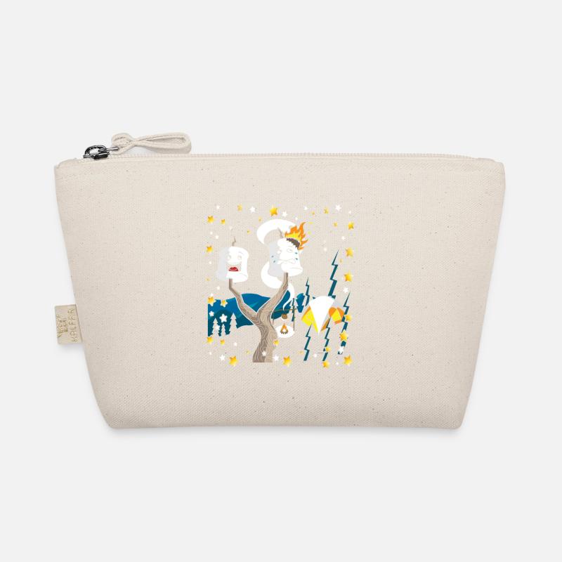 Happy Camper Marshmallow feu de camp cadeau de cadeau Trousse biologique