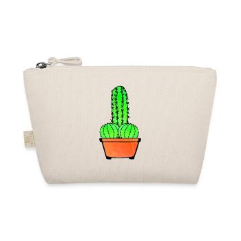 Provocative Cactus and Aloe - Bio-Täschchen - Natur - Vorne