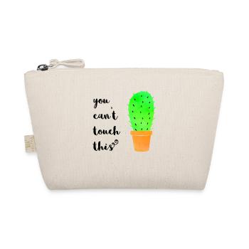 You Can Not Touch This - Cactus - Organic Pouch - nature - Front