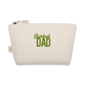 Baseball Dad - Organic Pouch - nature - Front