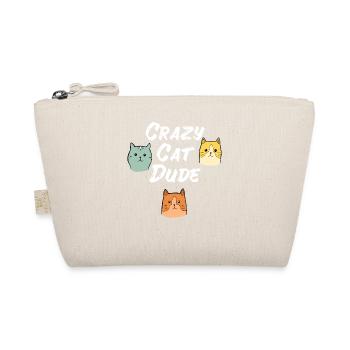 Crazy Cat Type Cat amoureux de chat Meow - Trousse biologique - nature - Devant