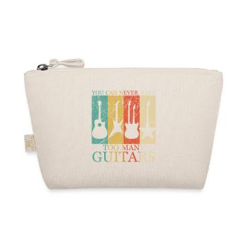 Gitarren Vintage Geschenk - Bio-Täschchen - Natur - Vorne