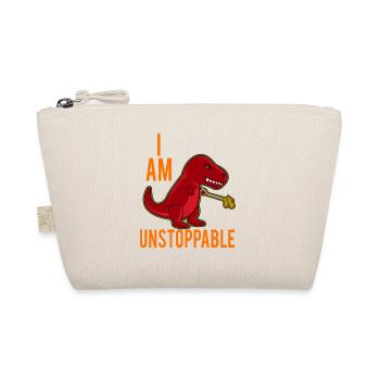 T-Rex Je ne m'arrête pas Drôle - Trousse biologique - nature - Devant