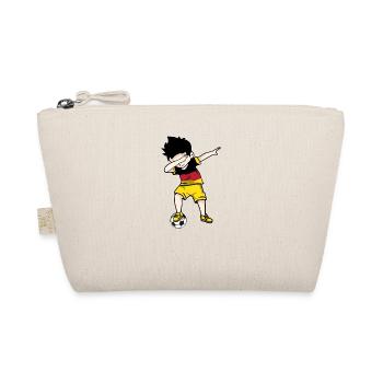 Deutschland Dabbing Fußball Spieler Dab Geschenk - Bio-Täschchen - Natur - Vorne