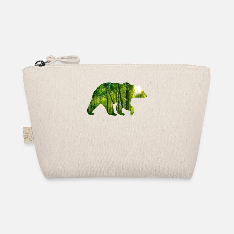 Bär Waldfreund Geschenkidee Bio-Täschchen