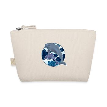 Delfin - Bio-Täschchen - Natur - Vorne
