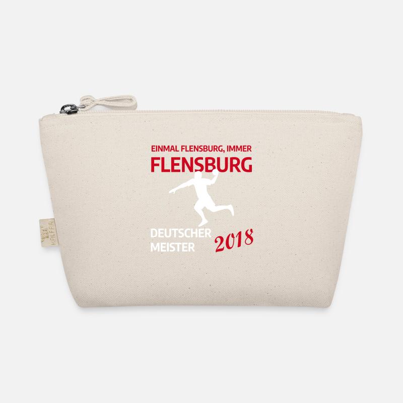 Flensburg Handball Deutscher Meister 2018 - Bio-Täschchen - Natur