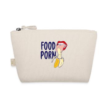 Banana Gift Food Porn licking Shirt - Organic Pouch - nature - Front