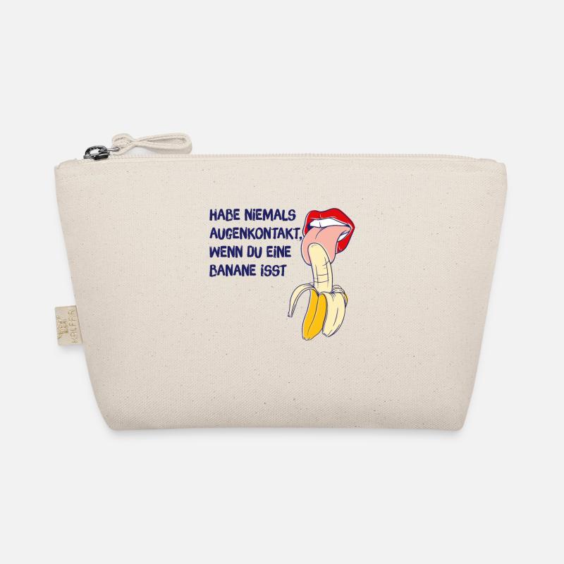 Banana Gift never make eye contact while eating Organic Pouch
