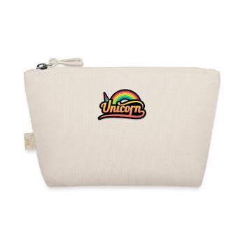 Unicorn gift - Organic Pouch - nature - Front