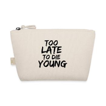 too late to the young - Organic Pouch - nature - Front