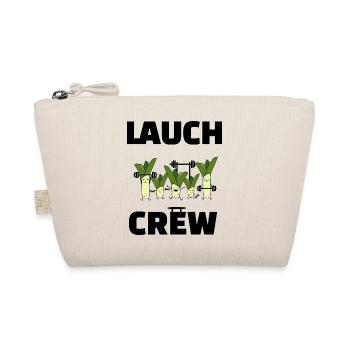 Lauch Crew Eine Gang aus Lauchs - Bio-Täschchen - Natur - Vorne