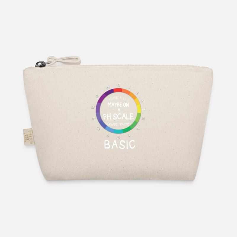 pH Skala Lustiges Chemiker Spaß Witz Fun Geschenk - Bio-Täschchen - Natur