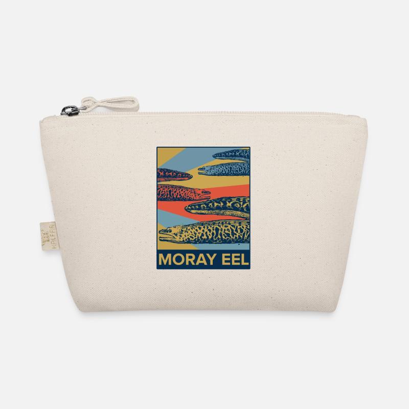 Moray eel diver fish ocean sea creature animal Organic Pouch