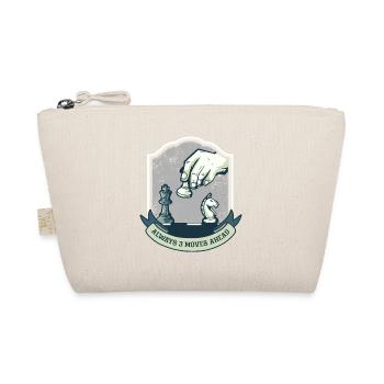 Always three moves ahead - Chess Sport Gift - Organic Pouch - nature - Front