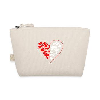 Chats Kitty Cadeau pour animaux de compagnie Meow Heart Love - Trousse biologique - nature - Devant