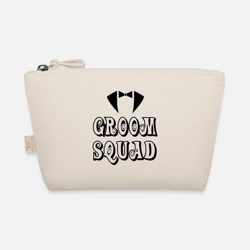 Groom Squad Wedding Wedding Gift Shirt JGA Organic Pouch