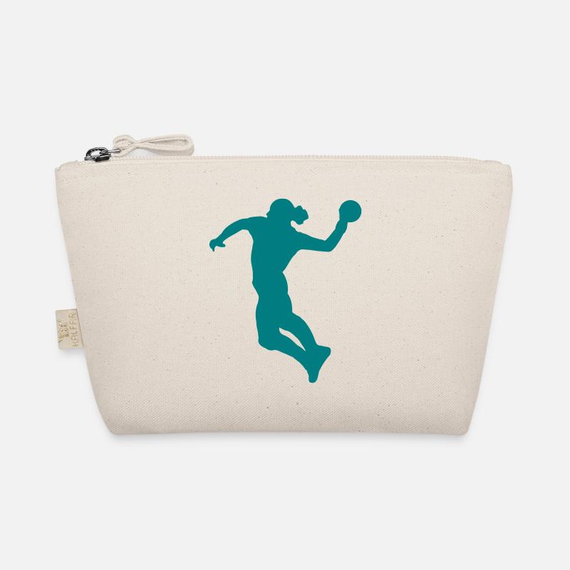 Handball female de - Bio-Täschchen - Natur