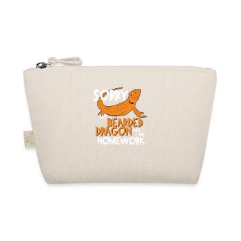 Bartagamen Echsen Shirt Lustig Geschenk Kinder - Bio-Täschchen - Natur - Vorne