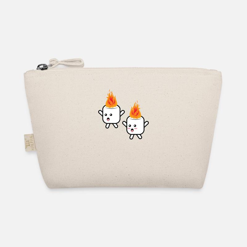 Lustiges Camping Kinder Marshmallow Shirt Geschenk Bio-Täschchen