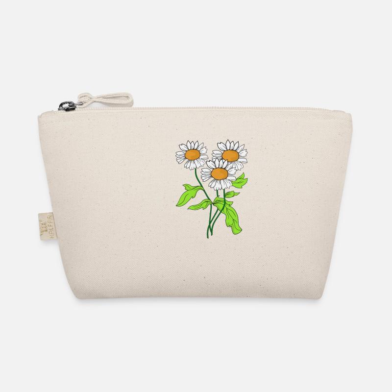 Gänseblümchen Blume Pflanze blühen Geschenkidee Bio-Täschchen