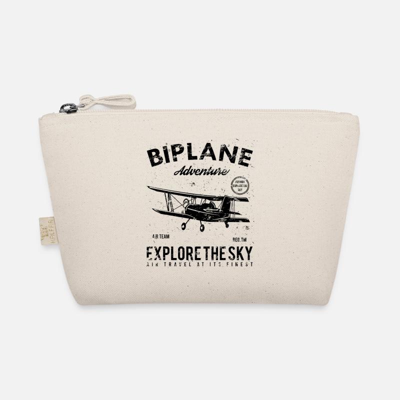 Flugzeug Bio-Täschchen